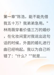 新婚要五十万给弟弟我转身娶闺蜜(雅薇苏晴陈浩)小说全章节目录阅读
