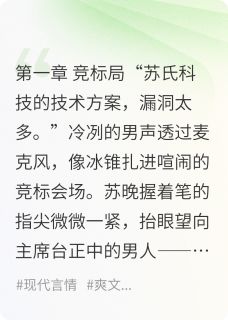 苏晚陆峥全文最新章节正版小说免费阅读