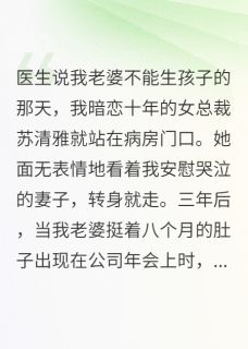 娶了不孕妻子后佛女总裁疯狂追我主角是语嫣苏清雅陈宇小说百度云全文完整版阅读-暗夜阅读网