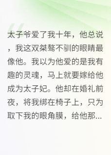 重生后我戳瞎双眼，太子爷悔疯了未删减阅读-暗夜阅读网