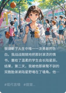 百度贴吧小说情书送错了人？不，送的刚刚好，主角陆星野陆星辰全文免费