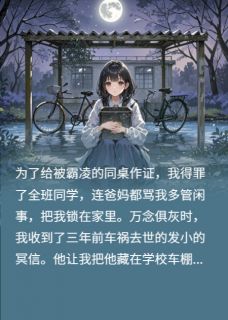 抖音为同学作证后，我被爸妈锁进黑屋txt小说阅读-暗夜阅读网
