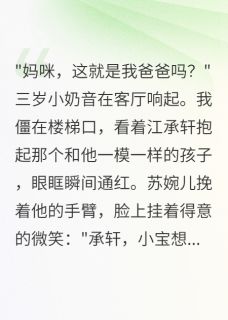 老公情人带球回归后我开挂了江承轩苏婉儿无广告在线阅读-暗夜阅读网