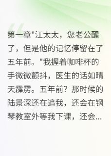 失忆老公不记得背叛我三年小说主角是陆景深诗雨苏晴全文完整版阅读