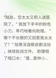 字字珠玑梦如烟最新小说病娇小姐被误解，大佬宠上天陆景深许可心林诗雅在线试读
