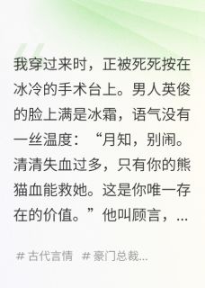 热文我月老，穿成虐文女主后乱牵红线小说-主角顾言沈墨尘林清清全文在线阅读