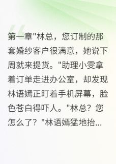 婚纱店老板娘的复仇(林语嫣苏逸尘江亦城)全文完整版阅读