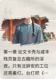 主角沈辞安纪晓岚咸丰帝小说完整版最新章节-对穿肠：我在清朝考状元免费阅读全文