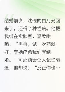 主角沈砚秦峥小说完整版-替他白月光试药后，我转嫁别人免费阅读全文