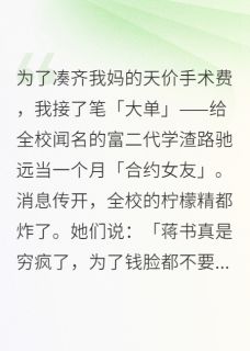 (抖音)学霸的合约女友 主角路驰远蒋书-暗夜阅读网