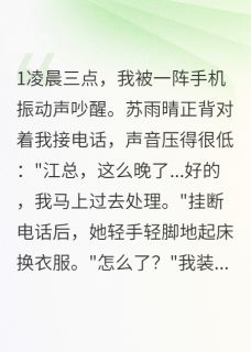 婚庆老板娘背叛丈夫完整版-苏雨晴江浩在线全文阅读