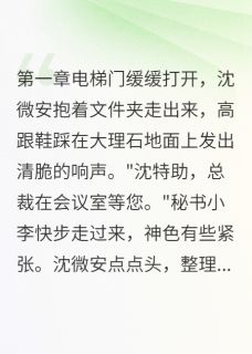 隐婚三年，反派老公宠上天(沈微安顾霆琛林婉儿)最新章节试读