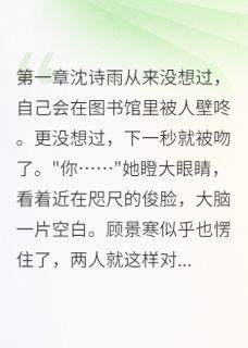 那一吻，偷走了我的心沈诗雨顾景寒-巷口张婶小说