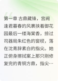 精选好书青辞彻骨无删减版全文在线