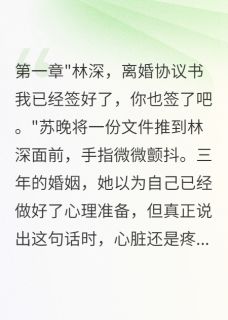 免费试读主角苏晚林深小说