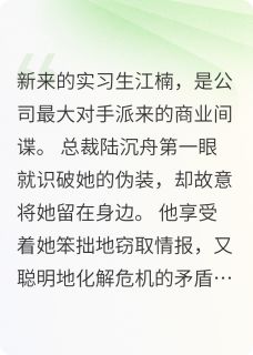 绯色陷阱下的暗流涌动(新书)小说_江楠陆沉舟陆总阅读