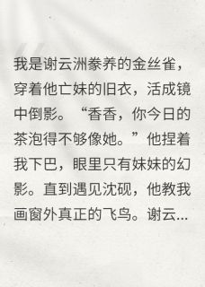 （全本）残香·锁金笼主角沈砚谢云洲全文目录畅读