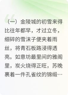 [抖音]小说谢珩苏晚锦衾深