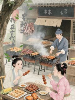穿越之我在古代烤翻天无广告阅读 林霄柳明免费在线阅读