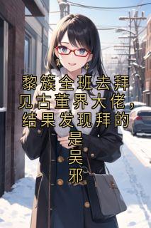 好文热推小说黎簇全班去拜见古董界大佬，结果发现拜的是吴邪主角黎簇吴邪全文在线阅读