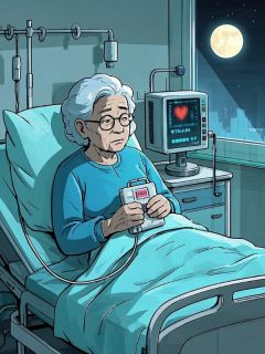 【抖音】当机器外婆摁下电源键，孩子们别哭全文阅读