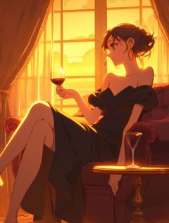 (抖音)寒灯纸上，浮梦一场 主角阮汐晚商聿衡