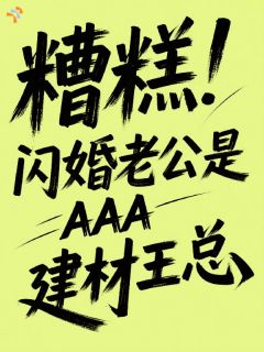 正版小说糟糕!闪婚老公是AAA建材王总祁夏王铮在线免费阅读